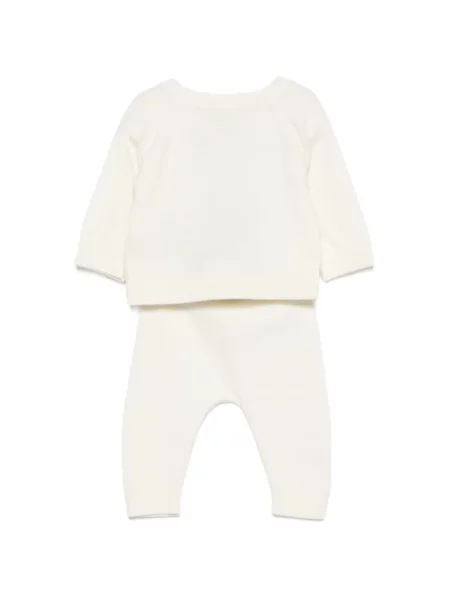 Spodnie dziecięce Petit Bateau białe