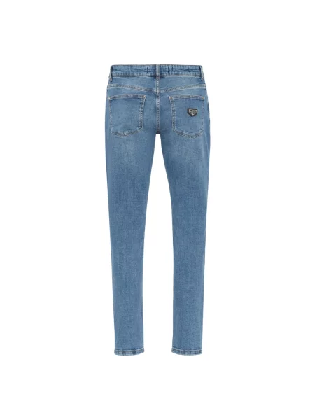 Jeansy Philipp Plein niebieskie