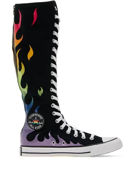 Маратонки Converse Chuck Taylor All Star на платформе с катарама синьо