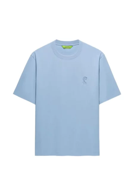 Tricou Shanghai Tang cu autograf albastru