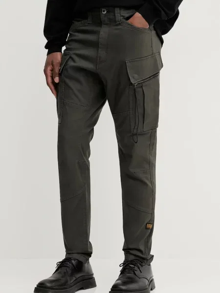 G-Star spodnie dopasowane zielony