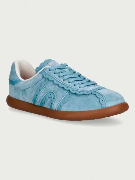 Camper Pelotas Soller sneakers pentru femei din piele întoarsă albastru