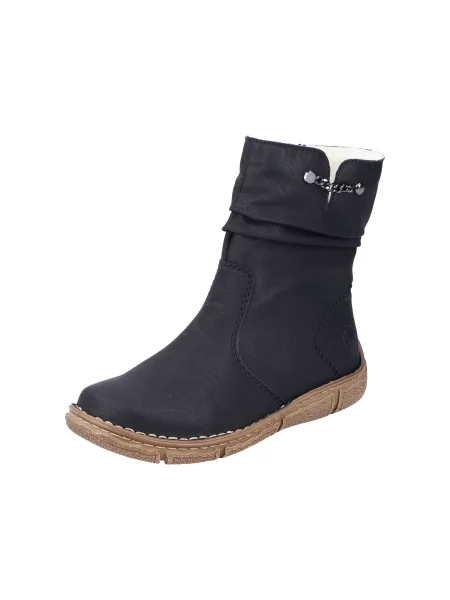 Rieker Nízké kozačky černá