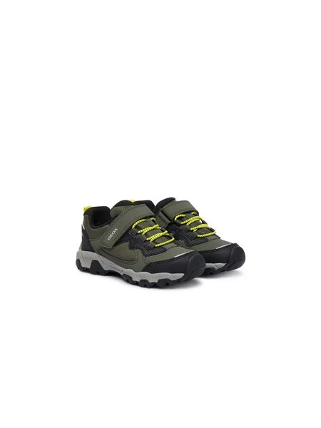 Tenisice Geox J Magnetar Boy B Abx S Tamno zelena