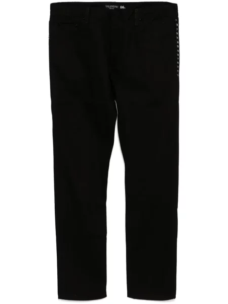 Kalhoty Valentino Garavani černé