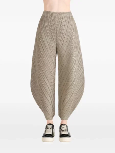 Pantaloni Pleats Please Issey Miyake conici