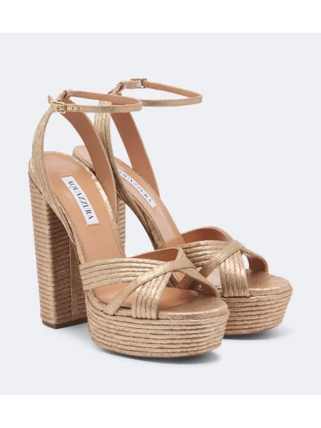 Sandale Aquazzura cu platformă