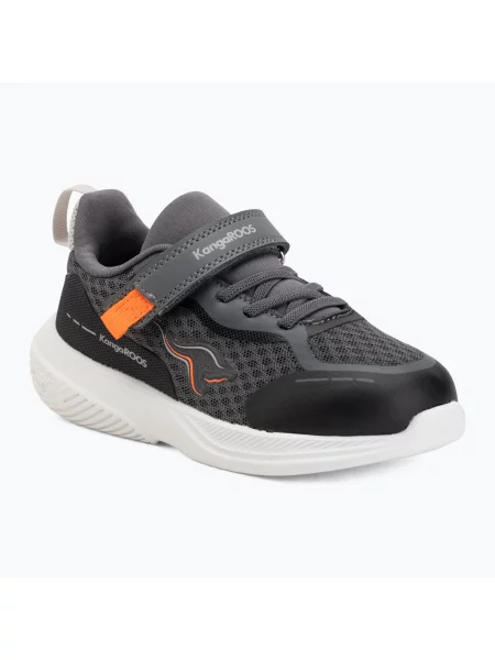 Încălțăminte pentru copii KangaROOS K-RDI Pebble EV steel grey/neon orange gri