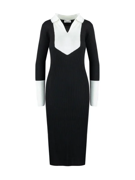 Elegantna obleka Pri črna