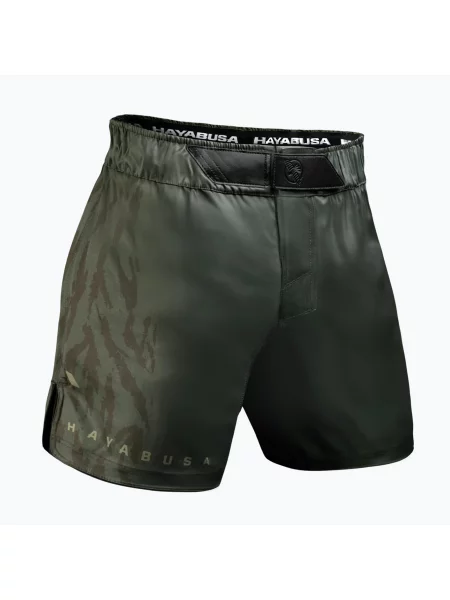 Pantaloni scurți de antrenament pentru bărbați Hayabusa Apex Fight Mid green verde