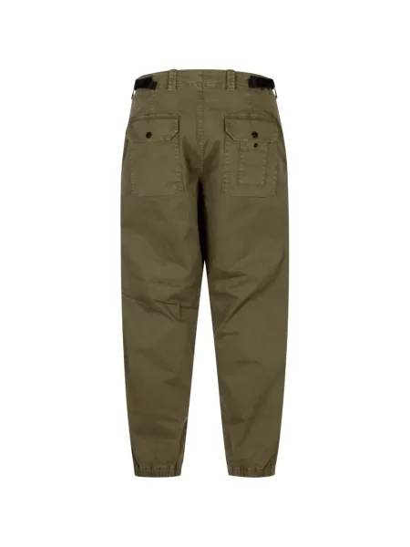 Pantaloni cargo Stone Island cu strasuri negru