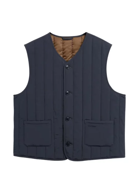 Matlasat vestă Barbour albastru