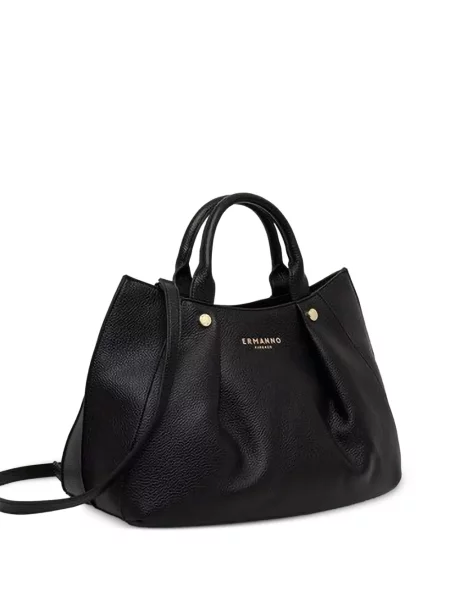 Shopper kabelka Ermanno Firenze čierna