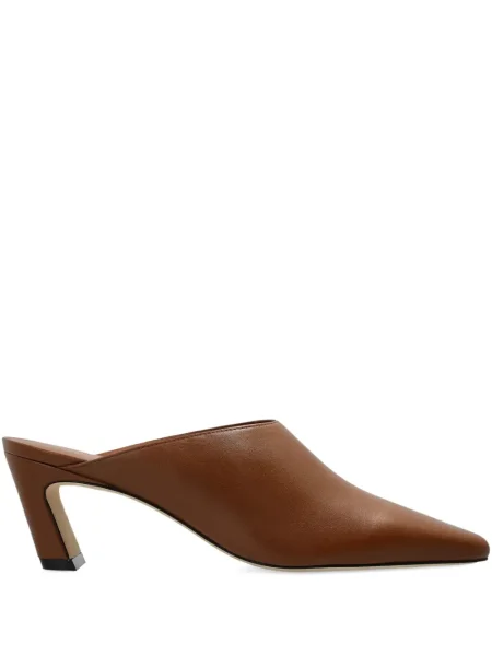 Papuci tip mules Stuart Weitzman maro