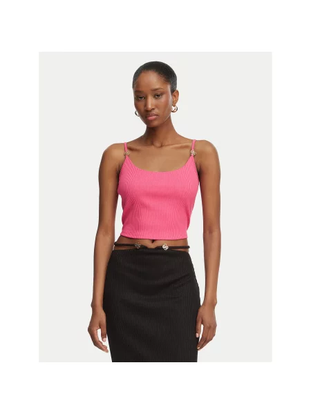 Guess Top Slim Fit roza