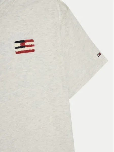 Tommy Hilfiger Póló D Szürke Regular Fit bézs