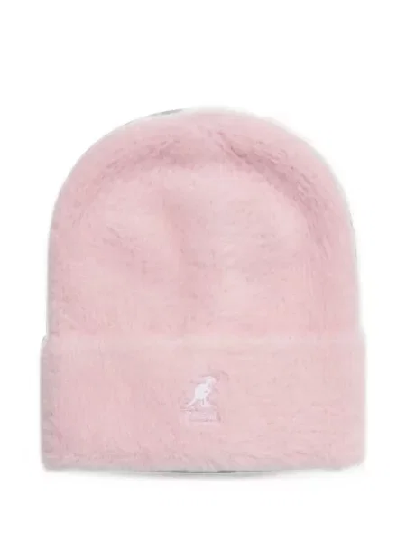 Căciulă Kangol cu autograf cu blană roz