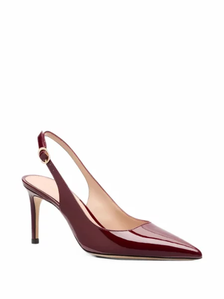 Pantofi cu toc Stuart Weitzman din piele roșu