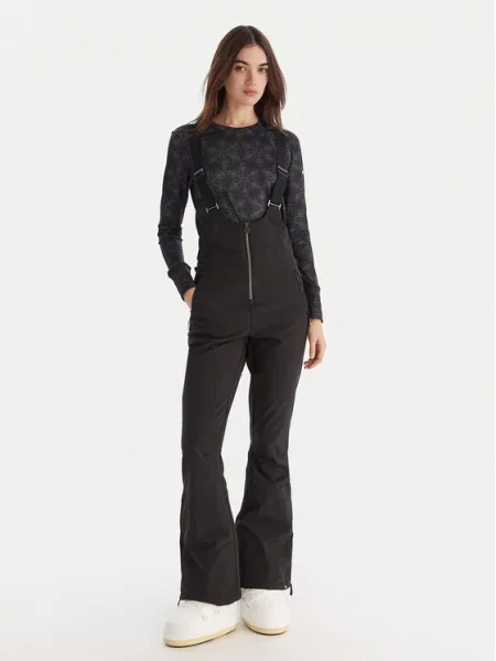 Roxy Spodnie narciarskie Summit Bib PT Skinny Fit czarny