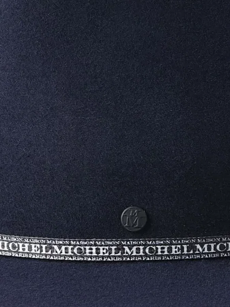 Vilnonė skrybėlė Maison Michel mėlyna