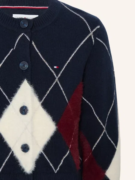 Tommy Hilfiger Kardigan blau biały