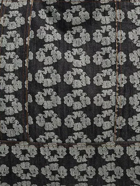 Geantă Denim Tears din jacard negru