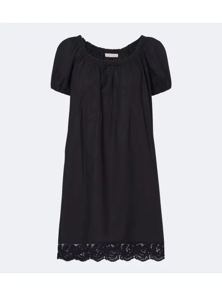 Rochie Faithfull din dantelă negru