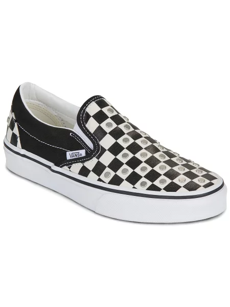 Slip on klasične hlačke slip Vans črna