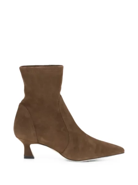 Cizme scurte Stuart Weitzman maro