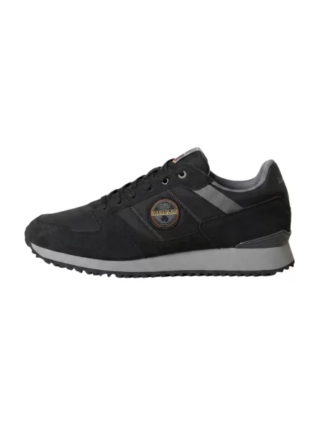 Sneakersy Napapijri na platformie czarne