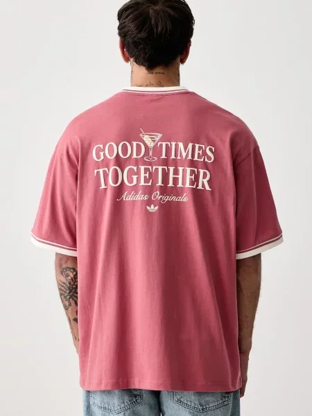 Adidas Originals tricou pentru bărbați din roz