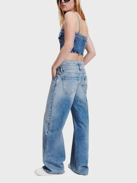 Прямі джинси Karl Lagerfeld Jeans синій