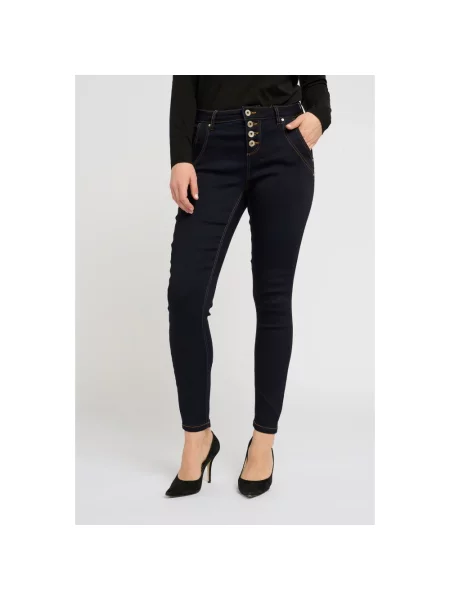 Jeansy skinny Cream czarne