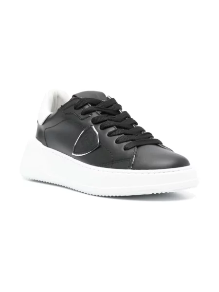 Buty do tenisa Philippe Model skórzane do tenisa czarne