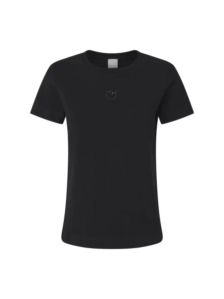 PINKO T-Shirt Bussolotto czarny