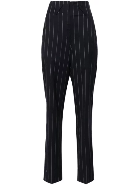 Pantaloni Iro cu dungi albastru
