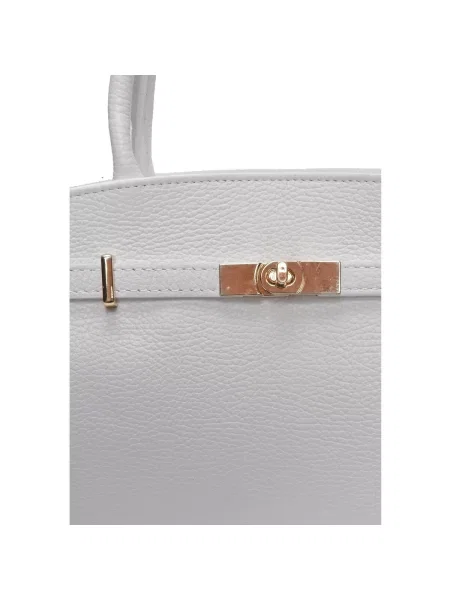 Geantă shopper Isabella Rhea alb