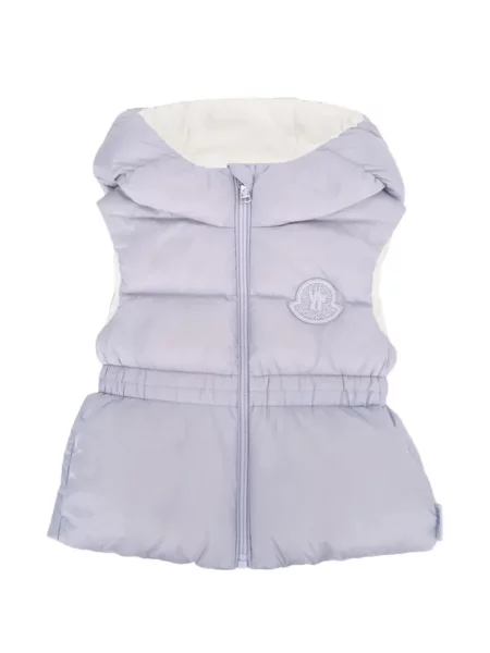 Kamizelka dziecięca Moncler Grenoble fioletowa