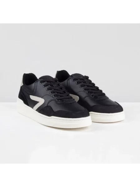 Sneakersy Hub zamszowe czarne