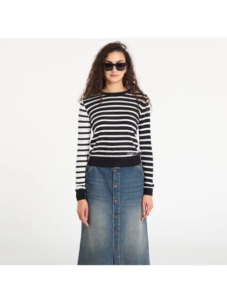 Svetr Desigual Bergen Sweater Black L černý