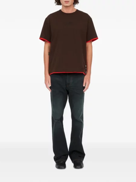 Reversibil tricou Mm6 Maison Margiela maro