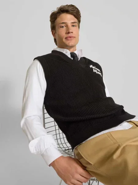 Koszulka Maison Kitsune czarna
