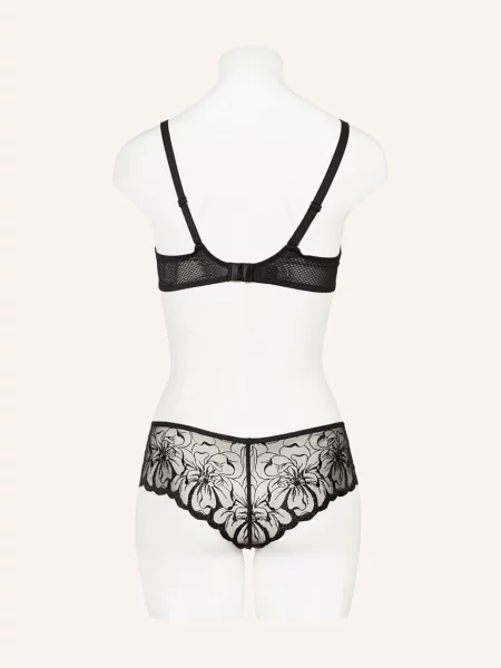 Chantelle Biustonosz Balkonetka Bh Fleurs schwarz czarny