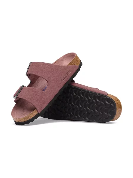 Замшевые шлепанцы Birkenstock