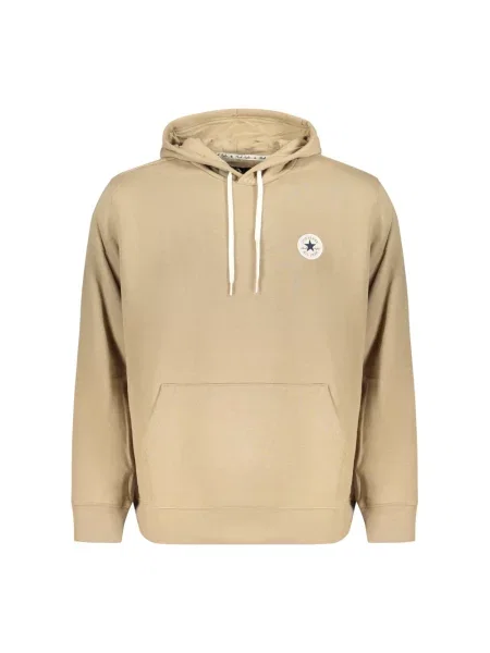 Bluza z kapturem Converse beżowa