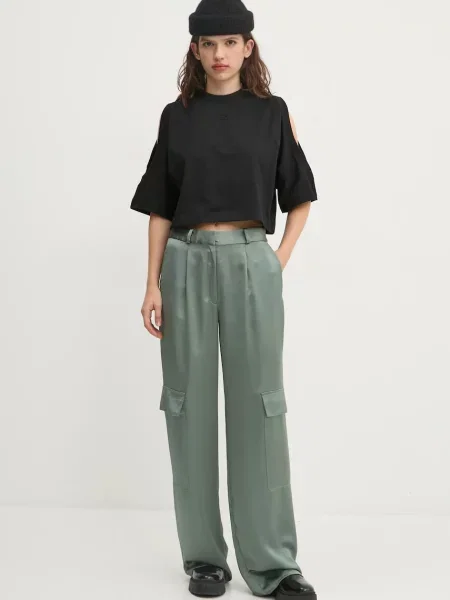HUGO T-Shirt Dewaja Oversize czarny