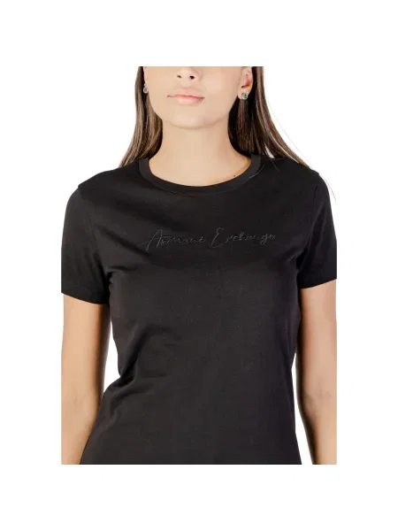 Armani Exchange tričko čierna