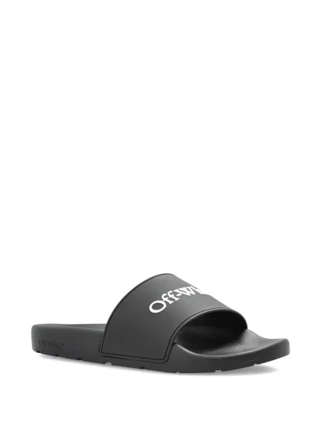 Papuci Off-white alb