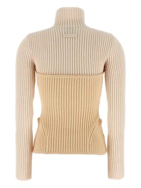 Pulover Jean Paul Gaultier alb