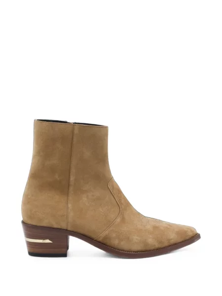 Botine Amiri din piele de căprioară